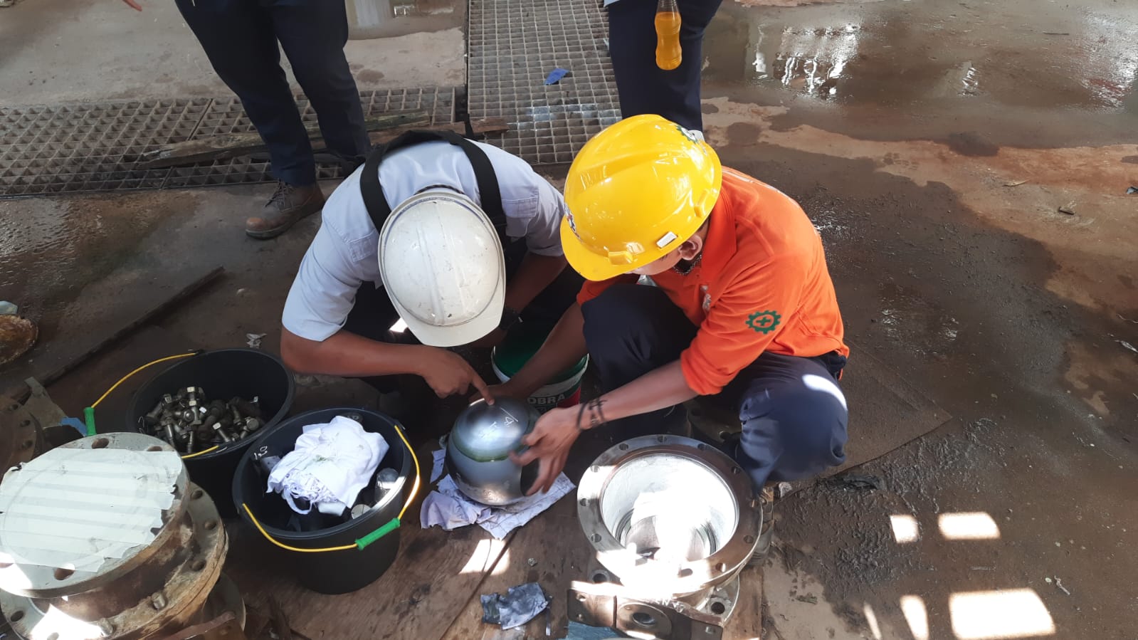 Pengecekan Rotary Ball Setelah Greasing oleh User